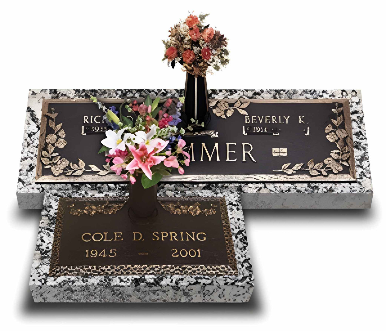 Bronze Grave Markers