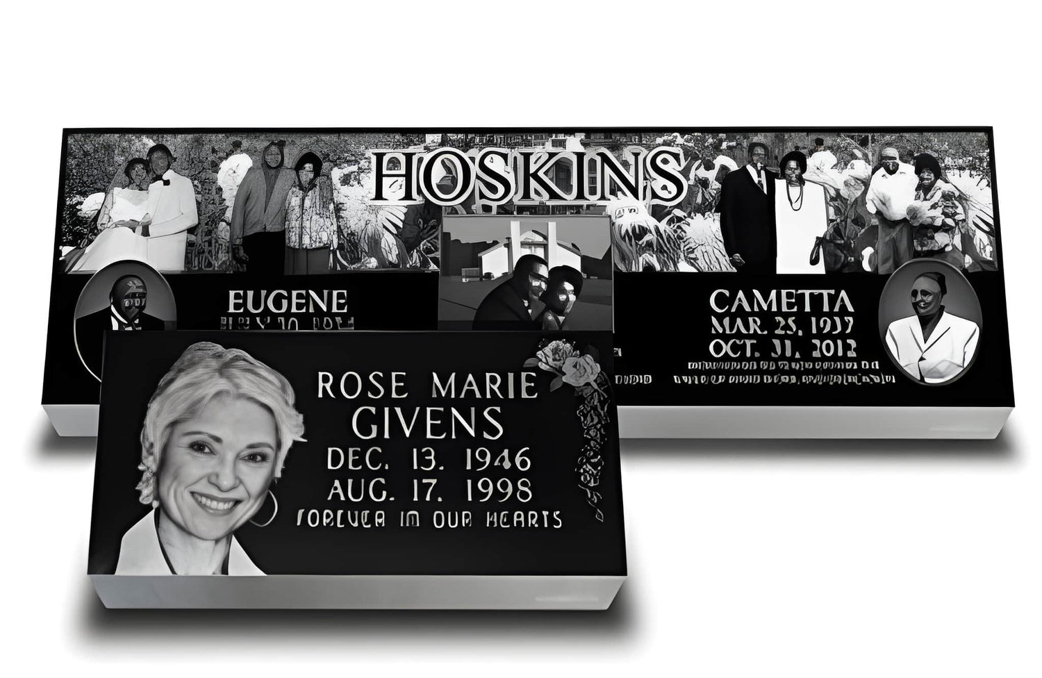 Laser Engraved Headstones