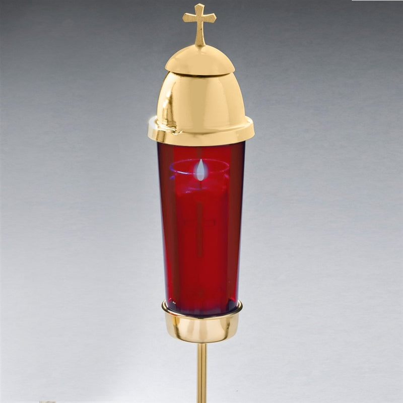Remembrance Light Center Stake Ruby Lens