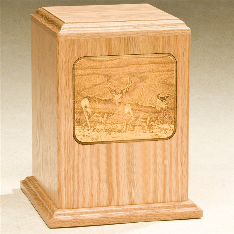 Deer Oak Urn
