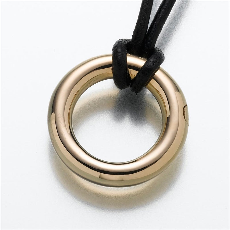 Gold Vermeil Eternity Cremation Pendant
