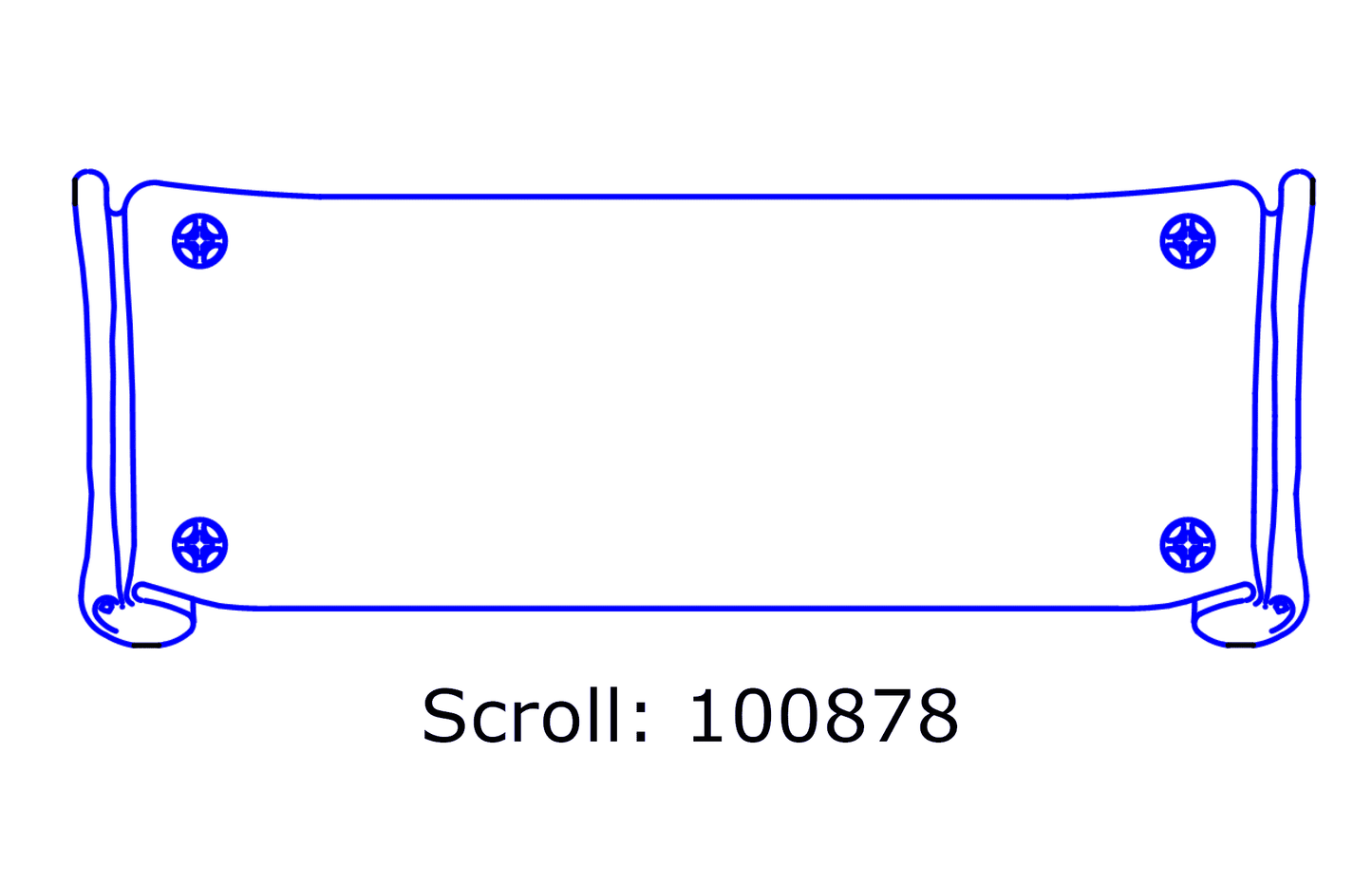 Bronze Scroll 100878