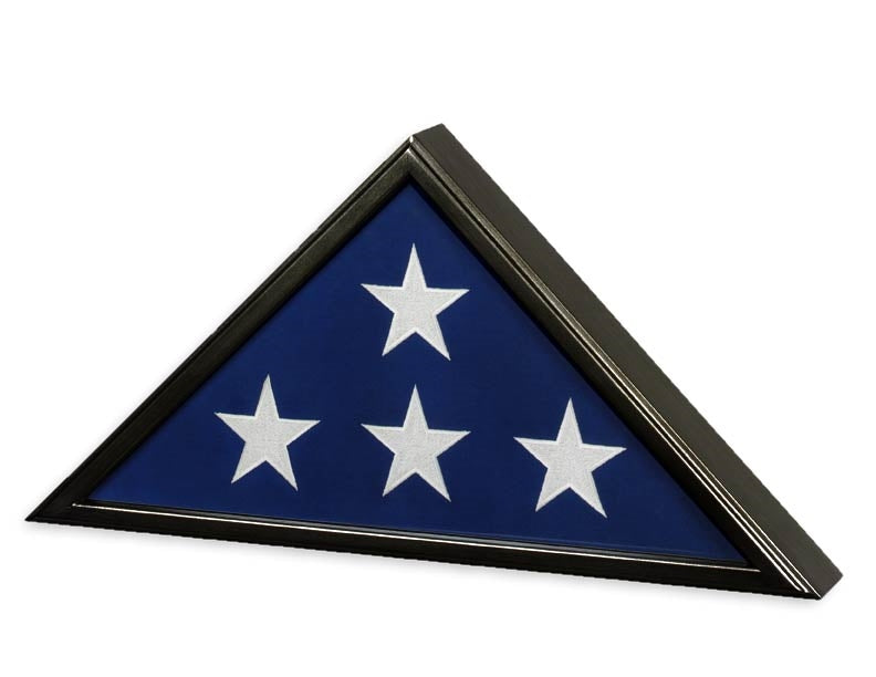 Veteran Flag Case in Black Finish