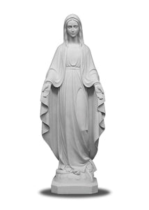 Mary Cemetery Statues