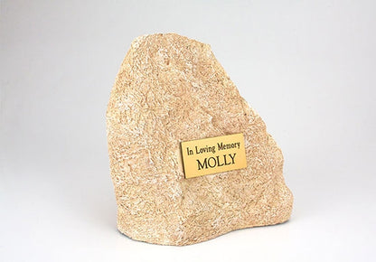 Pet Limestone Rock Urn Medium