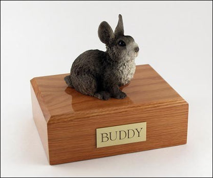 Gray Rabbit Urn