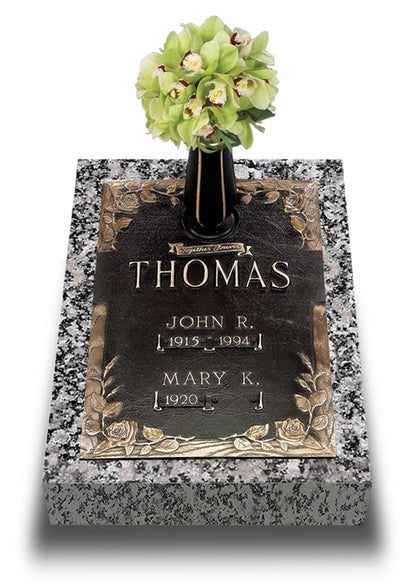 Dynasty Rose Double Depth Bronze Marker