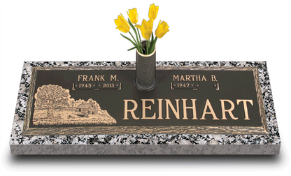 Old Homestead Bronze Grave Marker