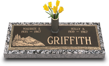 Hidden Valley Bronze Grave Marker