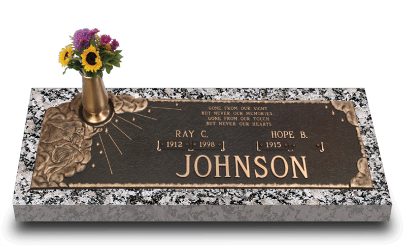 Chapel Bronze Grave Marker