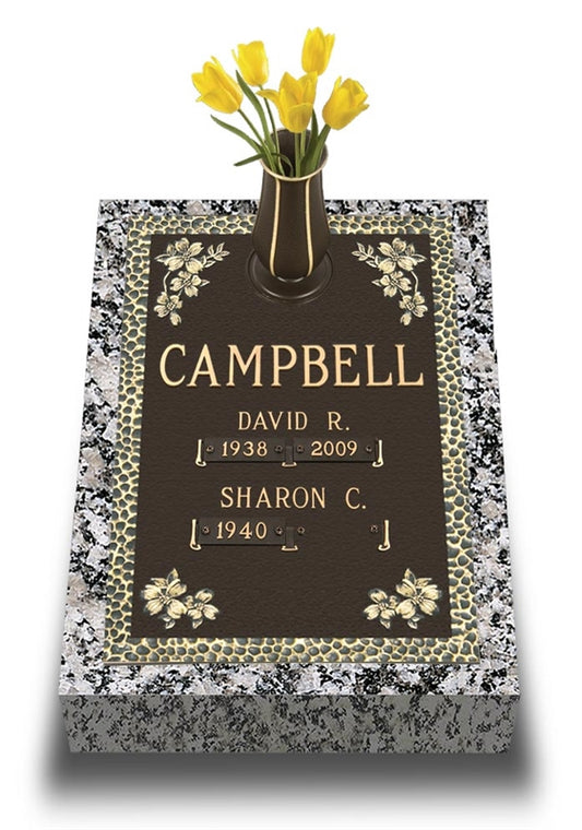 Garden of Life Dogwood Double Bronze Marker
