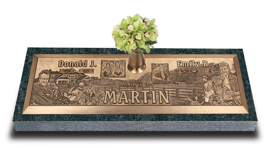 Expressions In Bronze Grave Marker Companion