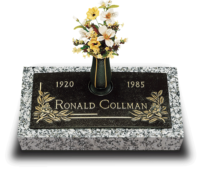 Magnolia Bronze Grave Marker