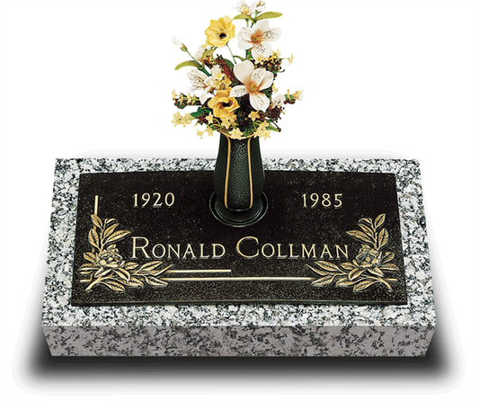 Magnolia Bronze Grave Marker