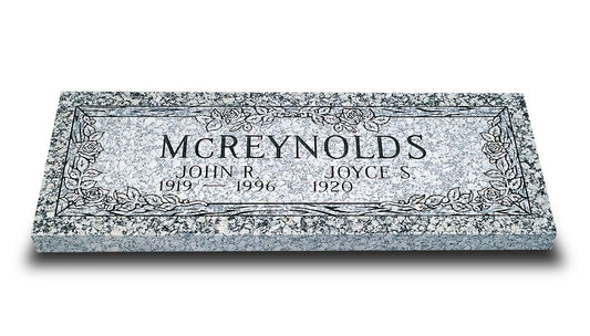 Dynasty Rose Companion Cemetery Marker
