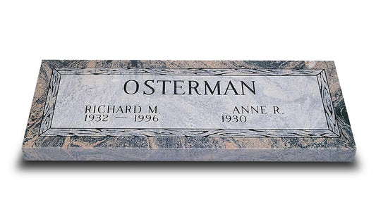 Dynasty Simplicity Companion Cemetery Marker