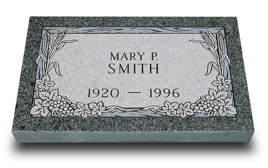 Dynasty Fruit of Life Cemetery Marker