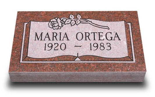 Rose Bible Cemetery Marker