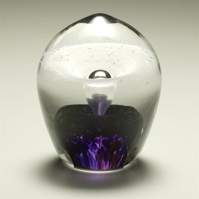 Enduring Fountain Glass Cremation Keepsake