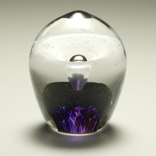 Enduring Fountain Glass Cremation Keepsake
