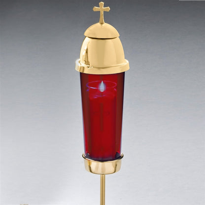 Remembrance Light Center Stake Ruby Lens