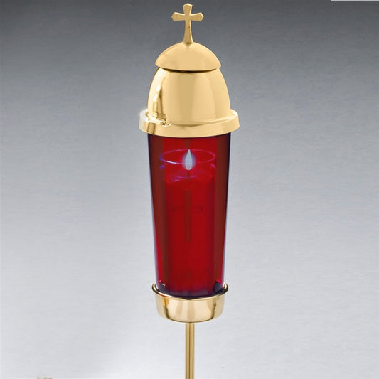 Remembrance Light Center Stake Ruby Lens