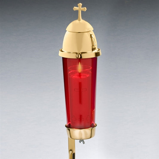 Remembrance Light Off  Center Stake Ruby Lens