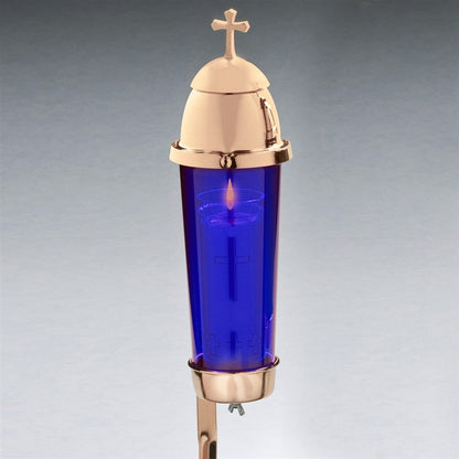 Remembrance Light Off  Center Stake Blue Lens