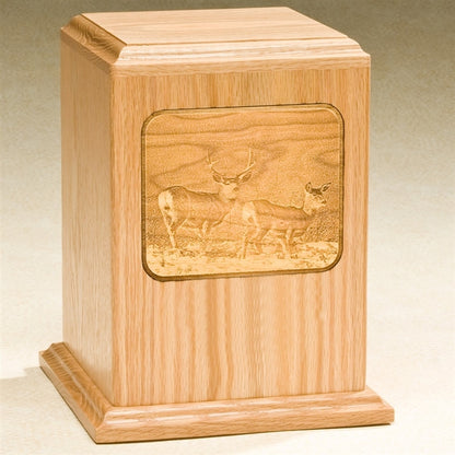 Deer Oak Urn