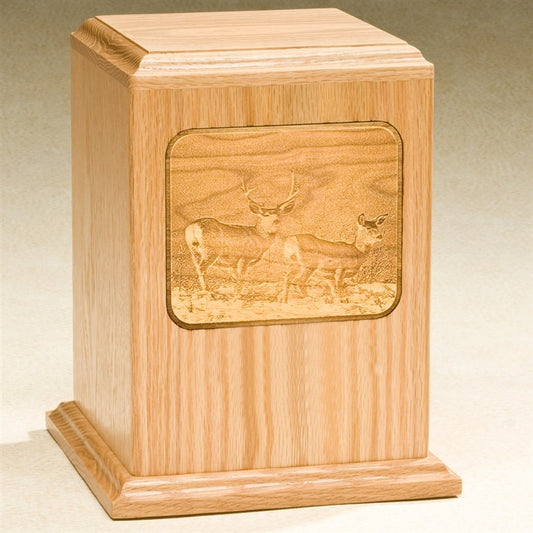 Deer Oak Urn