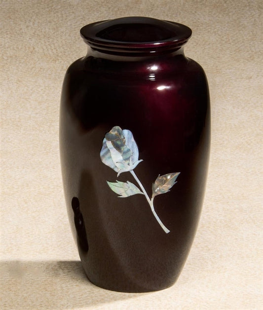 Luminescent Series - Red Rose Urn