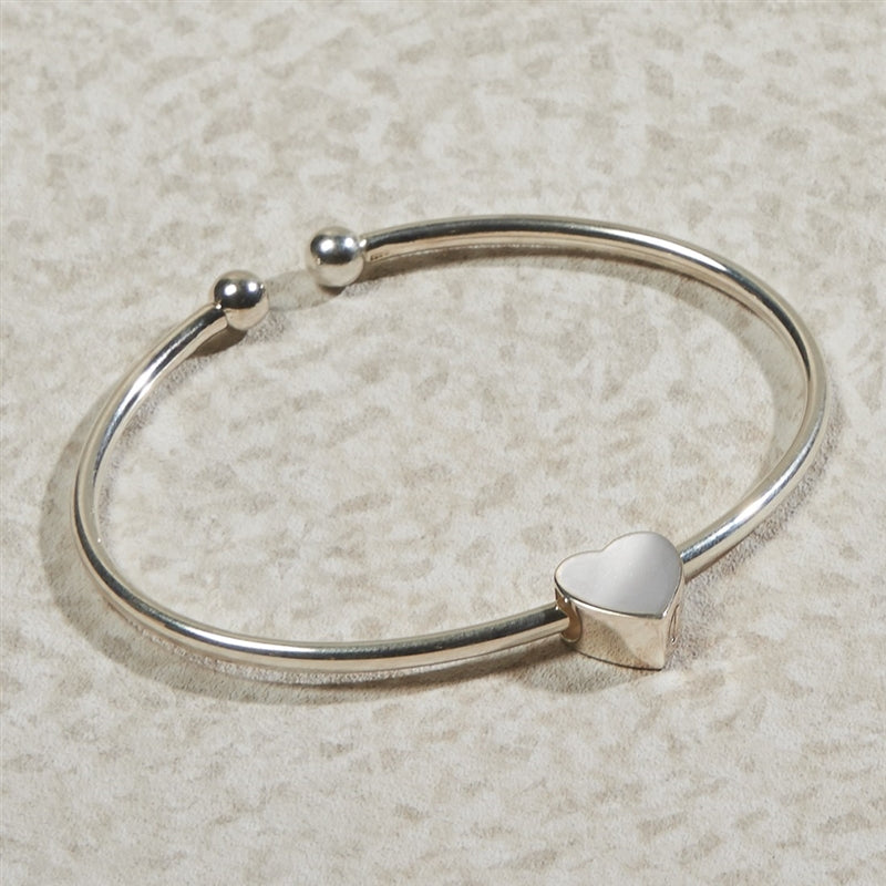 Heart Cremation Bracelet