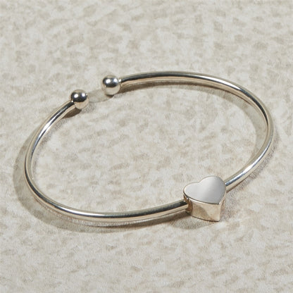 Heart Cremation Bracelet