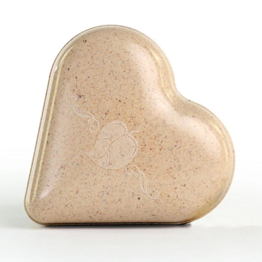 Heart Pod for burying a small pet