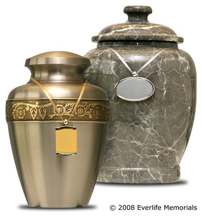 Oval Urn Pendant