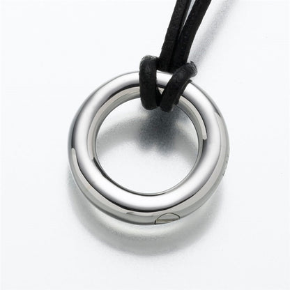 Sterling Silver Eternity Cremation Pendant
