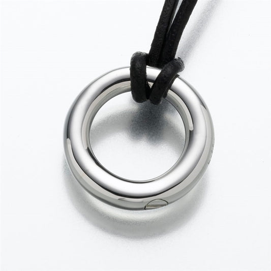Sterling Silver Eternity Cremation Pendant
