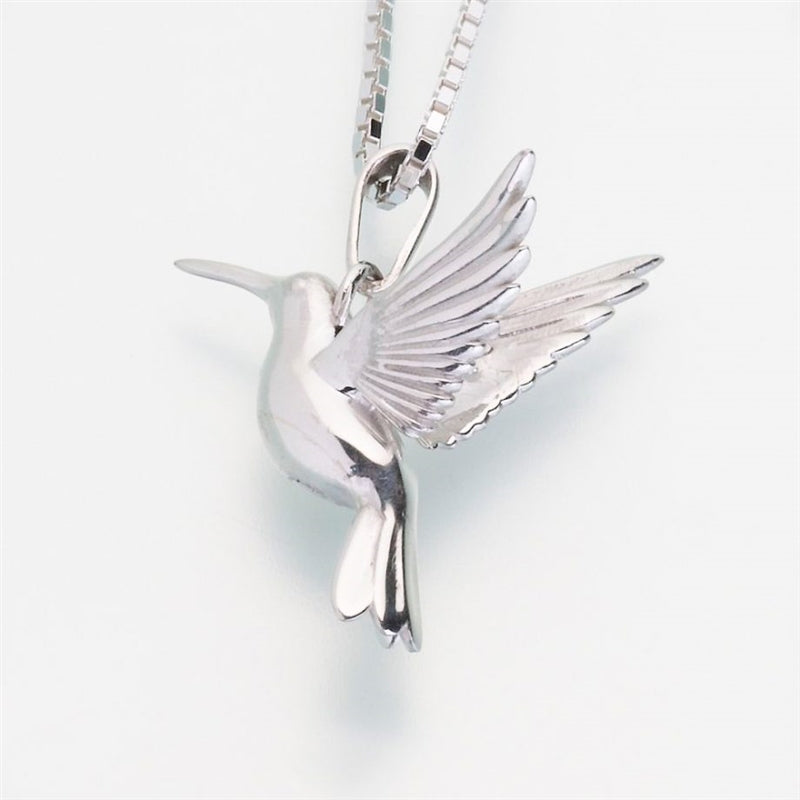 Hummingbird Cremation Jewelry Pendant