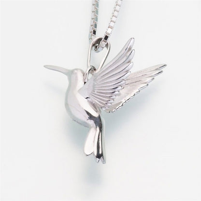 Hummingbird Cremation Jewelry Pendant