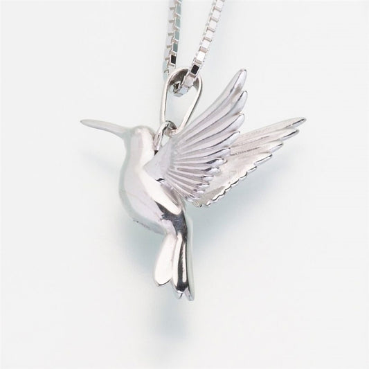 Hummingbird Cremation Jewelry Pendant