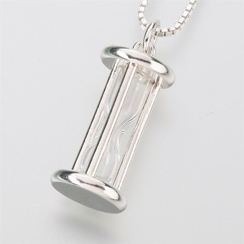 Sterling Silver Our Glass Cremation Pendant