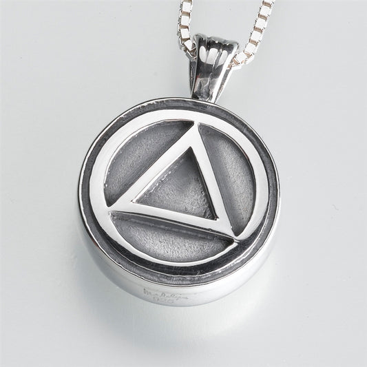 Silver Serenity Cremation Pendant