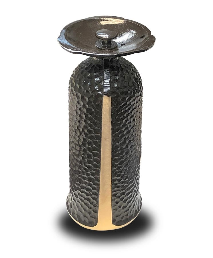 Matthews Bronze Vase w/Cross