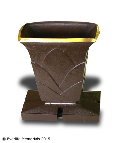 Matthews Bronze Lotus Vase