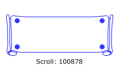 Bronze Scroll 100878