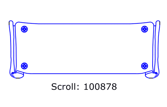 Bronze Scroll 100878