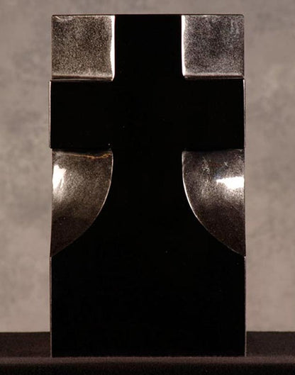Cross Granite Vase - Large