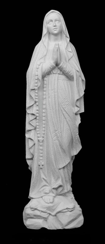 20" Our Lady of Fatima Marble Statue