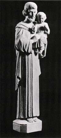 Saint Joseph with Child Statue