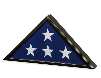 Veteran Flag Case in Black Finish